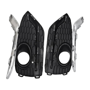 Pour Accord Crosstour 2013 - <span class=keywords><strong>2018</strong></span> pare-chocs avant antibrouillard couverture Grille Chrome paupière moulage bande garniture antibrouillard lunette cadre - Product Image 6