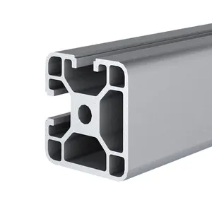 Estante de perfil de aluminio 4040 de alta calidad, extrusión de perfil de aluminio anodizado estándar europeo <span class=keywords><strong>40x40</strong></span>, industrial - Product Image 1