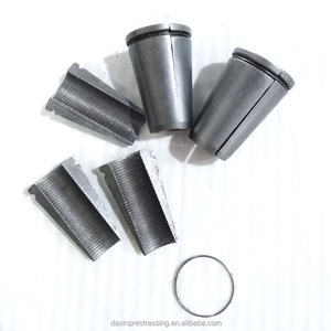 RF superb jangkar pegangan kerucut <span class=keywords><strong>Wedge</strong></span> penjepit konstruksi prestress barel <span class=keywords><strong>Wedge</strong></span> Post Tension kabel <span class=keywords><strong>Wedge</strong></span>