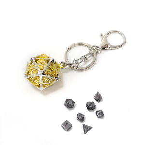 Conjunto Colecionável de Jogo de Tabuleiro em Metal com <span class=keywords><strong>Design</strong></span> de Dragão Branco Dourado, Brinquedo Promocional para Presente - Product Image 6