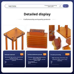 Лист из полиэтеримида (ПЭИ) для точных деталей, изоляции, высокотемпературных уплотнений. Производитель формованных деталей на заказ, Гуандун. - Product Image 2