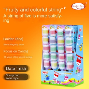 Bonbons Gélifiés Fruités en Spirale Guimauve Arc-en-ciel Sucré-Acidulé en Rouleaux Sucettes Moelleuses en Sachet pour Fête d'Enfants Cadeau - Product Image 3