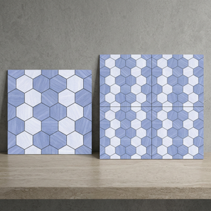 Carreaux de sol extérieurs en porcelaine vitrifiée numérique 400x400mm pour parking, haute résistance, émaillés, design, pour le marché de Dubaï - Product Image 4