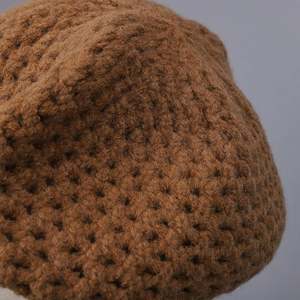 Nouvelle Arrivée 2025 – Béret Tricoté Automne Hiver pour Femme – Chaud, Couleur Unie, Décontracté, Tendance, Coloré et Pliable - Product Image 4