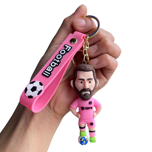 A buon mercato personalizzato portachiavi di calcio 3D brasiliana Sport Club t-shirt personalizzato Logo personalizzato portachiavi portachiavi regali promozionali - Product Image 2