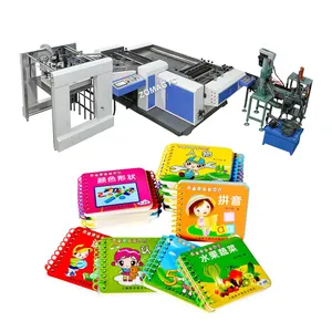 Automatic Business Card Die Cutting Cutter Slitting Collating Packing Machine Game Poker Playing Card Making Machine