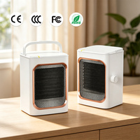 Chauffage soufflant silencieux PTC 1000W, portable de bureau, économie d'énergie, radiateur céramique pour l'hiver, cadeau OEM pour la maison