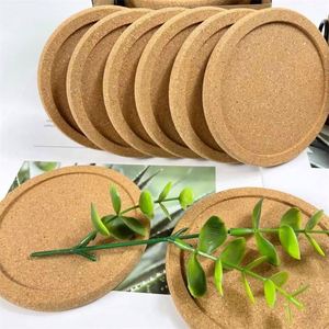 <b>Cork</b> <b>Coasters</b> Insulated Table Mat Kitchen Absorbent Non-Slip Square Round Insulation Custom Mat <b>Cork</b> <b>Coasters</b> - Product Image 5