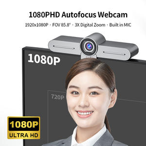 Webcam USB Oneking 1080p EPTZ, idéale pour les réunions en ligne, les appels vidéo, microphone intégré, garantit un son clair et transparent - Product Image 3