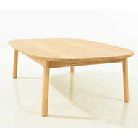 Table à manger en bois de frêne massif, meubles de conception moderne de haute qualité de style japonais simple TT-1294B