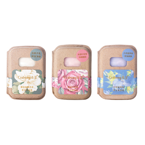 Caja <span class=keywords><strong>de</strong></span> papel <span class=keywords><strong>de</strong></span> arte hecha a mano, embalaje <span class=keywords><strong>de</strong></span> jabón Biodegradable con impresión personalizada a todo color, pequeña y reciclada - Product Image 5