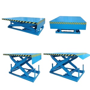 Nouveau Zhongxiang 220V/380V plate-forme élévatrice à ciseaux en acier hydraulique 300kg Table élévatrice de cargaison Garantie 1 an pour entrepôt de Construction - Product Image 3