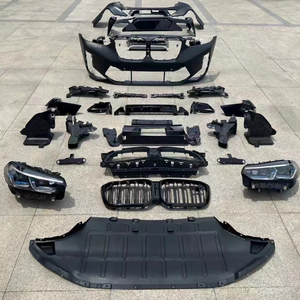 Vendita calda BM-W <span class=keywords><strong>X3</strong></span> <span class=keywords><strong>F25</strong></span> aggiornamento 2023 X3M F97 LCI Bodykit X3M paraurti anteriore F97 griglia fari 2023 X3M Kit di conversione LCI - Product Image 1