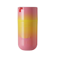 Vente en gros d'usine, flacon sans air à fond rond en PP de 45 ml 0,5 cc pour cosmétiques