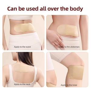 Jishantang Langanhaltende Selbstwärmende Eisenpulver-Moxibustionspflaster CE-Zertifiziert Einweg-Wermut-Kräuterpads 23,5x8cm für die Taille - Product Image 4