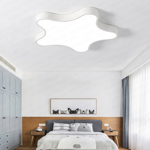 Plafonnier Led en forme d'étoile rose et bleue, design moderne, idéal pour une <span class=keywords><strong>chambre</strong></span> d'enfant, une <span class=keywords><strong>chambre</strong></span> d'enfant, une <span class=keywords><strong>chambre</strong></span> d'enfant, une fille ou un garçon - Product Image 5