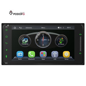 Autoradio Podofo 7'' per <span class=keywords><strong>Toyota</strong></span> <span class=keywords><strong>Corolla</strong></span>/<span class=keywords><strong>RAV4</strong></span>/Prado/Camry/Hilux con Carplay Wireless e Android Auto, Lettore MP5 AM/FM/RDS - Product Image 1