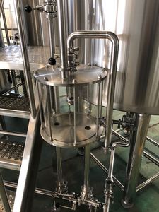 Direct Fire Gas Heated 300L Micro Brewery Equipment 3 Vessel <span class=keywords><strong>Nano</strong></span> Brewery a la venta para 1000L 1500L 5000L - Product Image 4