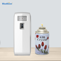 Distributeur d'aérosol de désodorisant de toilette publique à LED Distributeur de parfum automatique Distributeur de parfum aérosol désodorisant