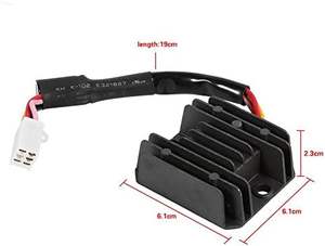Régulateur de tension <span class=keywords><strong>universel</strong></span> 12V à 4 fils pour <span class=keywords><strong>moto</strong></span> Systèmes électriques pour scooter quad et <span class=keywords><strong>moto</strong></span> à 5 broches - Product Image 2