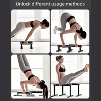 Barres parallèles portables en acier pour la musculation à domicile – Équipement de fitness pour exercices de tractions et de pompes