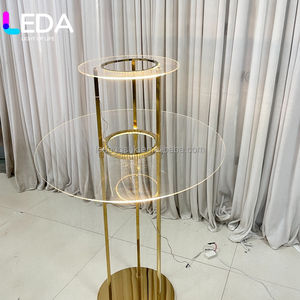 LEDA - Centros de Mesa Elegantes y Transparentes para Bodas, Soportes Decorativos de Acrílico para Flores en Oferta - Product Image 6
