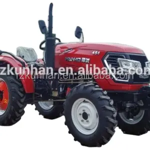 Traktor 2WD 4WD 4 roda, traktor 25 hp kualitas bagus
