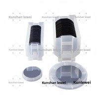 Obleas de Silicio de 2 Pulgadas (508 mm) de Kunshan Lewei China, Grado T, Pulido, Prueba SSP/DSP para Investigación de Microscopía Electrónica