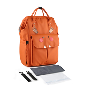 Bolsa de pañales multifuncional de gran capacidad, productos para bebés, tela de nailon impermeable, bolsa de salida para madre y bebé - Product Image 1
