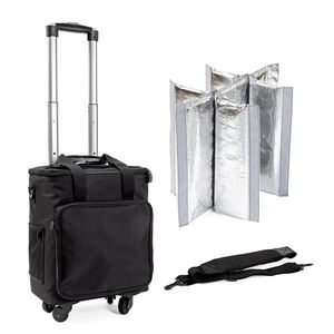 Sac à vin pour 6 bouteilles, porte-vin de voyage, valise à roulettes pour le transport du vin, pour les professionnels du tourisme et les consommateurs - Product Image 6