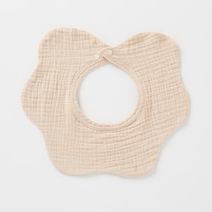 Baberos de muselina para bebés recién nacidos, <span class=keywords><strong>blusa</strong></span> Coreana de Color sólido para bebés, niños y niñas, paño para eructar, toalla de saliva para alimentación de recién nacidos - Product Image 4