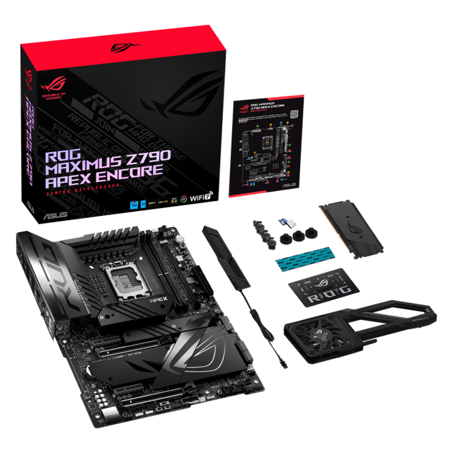 New A SUS ROG MAXIMUS Z790 APEX ENCORE DDR5 LGA 1700 Gaming Motherboard Support intel 96G Motherboard