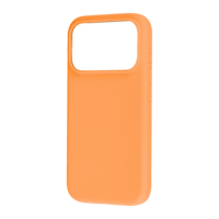 Housse de téléphone portable orange pour iphone 17 Pro coque de téléphone magnétique en silicone liquide