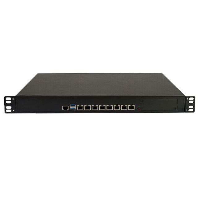 1U Rackmount Multi Gigabit Network Firewall Security Appliance 8 Port 2.5G 4 Port 10G SFP+ for Small Business VPN SD-WAN Edge