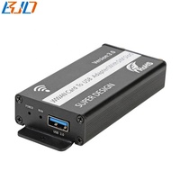 Adaptateur sans fil USB 3.0 Type-A vers NGFF M.2 B-Key avec 1 emplacement pour carte SIM, 2 antennes + étui de protection pour module modem 3G 4G LTE WWAN
