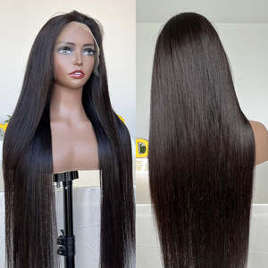 Peluca de Cabello Remy Brasileño Virgen 13x6 sin Pegamento, Full HD, para Encaje Frontal, con Cutícula Alineada, Venta al por Mayor - Product Image 3