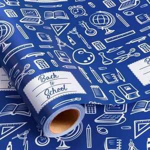 Rollo de Papel de Regalo Personalizado de 80 Gramos con Logotipo e Imagen Impresos, Papel de Embalaje para Regalos de Regreso a Clases - Product Image 4