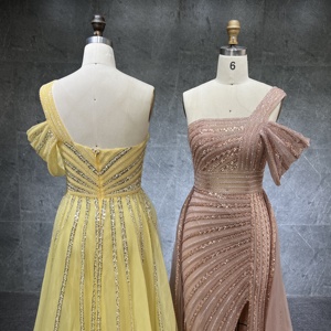 <span class=keywords><strong>Vestidos</strong></span> <span class=keywords><strong>de</strong></span> Noche Elegantes <span class=keywords><strong>de</strong></span> Sirena con Abertura Alta y Un Hombro Descubierto en <span class=keywords><strong>Turquesa</strong></span>, <span class=keywords><strong>Vestidos</strong></span> <span class=keywords><strong>de</strong></span> <span class=keywords><strong>Fiesta</strong></span> <span class=keywords><strong>de</strong></span> Organza con Cuentas <span class=keywords><strong>de</strong></span> Lujo - Product Image 5