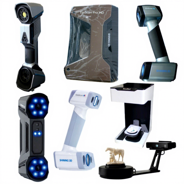 Professional FreeScan Combo Laser 3d Scanner Car Industrial Printers Scanners