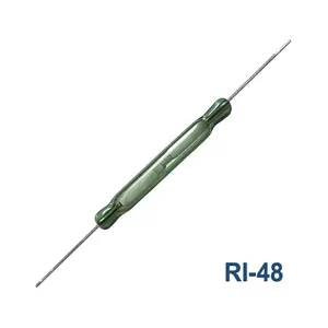 Interruptor de alta tensão 220V 20mm Reed RI-48/ORD229 para interruptor de flutuação de nível de água/interruptor de fluxo/sensor de medidor de fluxo