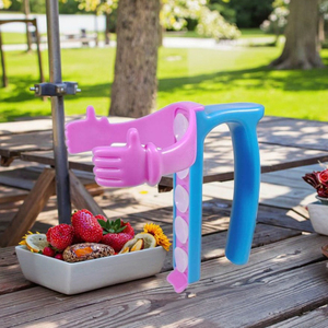 Soporte de ventosa doble para latas de bebidas de ABS al por mayor con tapa antiderrame y - Product Image 4