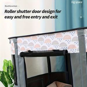 Caseta Plegable y Transpirable para Perros y Gatos, Corralito para Mascotas - Product Image 5