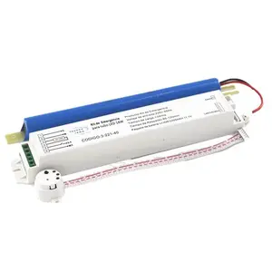 De Emergencia led kit de controlador de paquete de batería recargable iluminación led inversor para tubo led