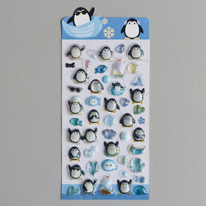 מדבקת תבליט אקרילית תלת מימדית לילדים, מדבקת קריסטל תלת מימדית מצוירת - Product Image 4