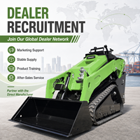 Loader Skid Steer Kompak NIMBUS untuk Penyewaan Dealer dan Penggunaan Pekerjaan di Halaman