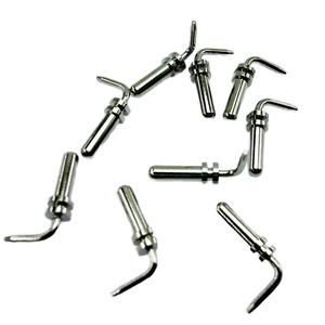 Tùy chỉnh Nickel Brass pins cho D-SUB điện liên hệ với kết nối PCB D/C kết nối rongguang thương hiệu moq 10000 cái - Product Image 1