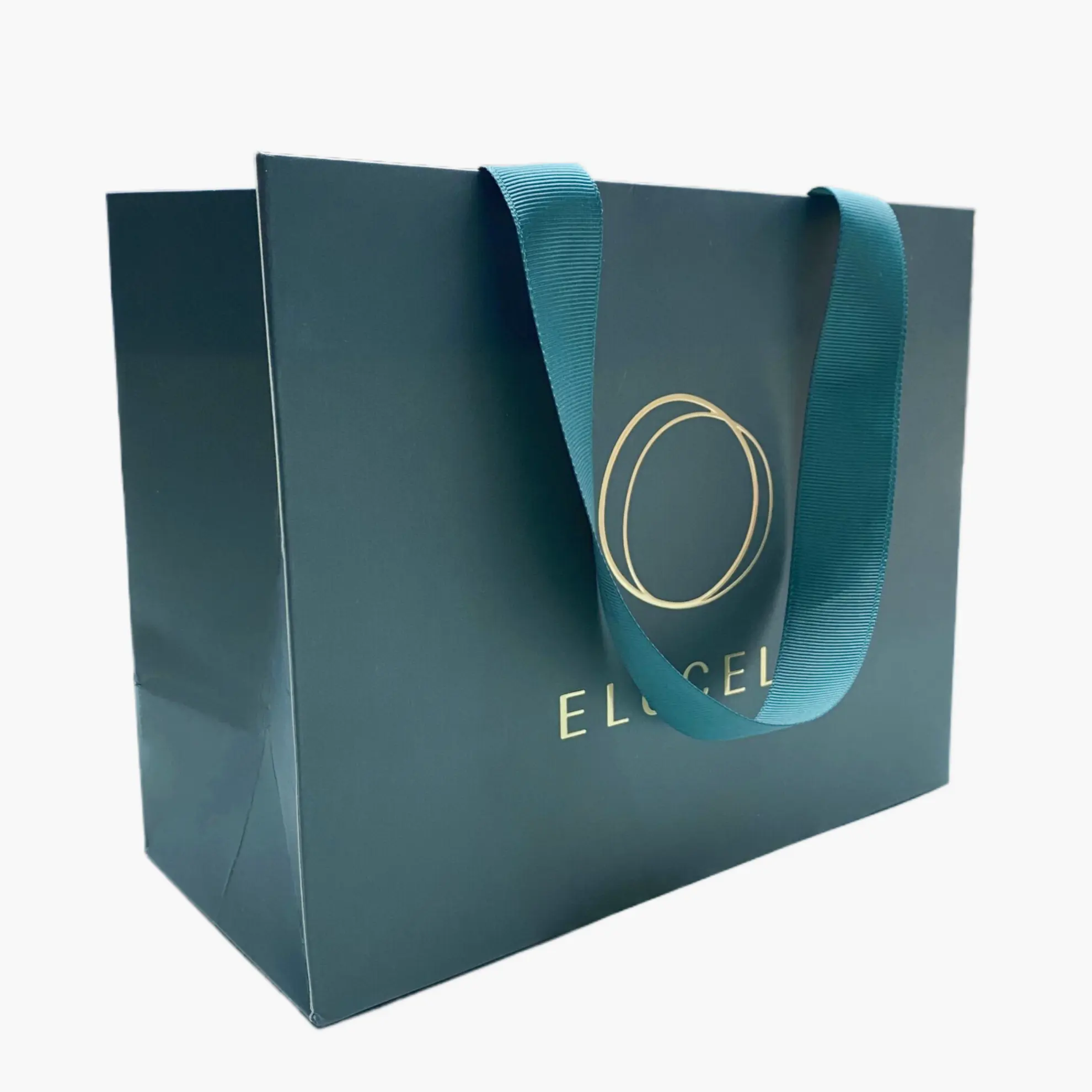 Direct factory Custom shopping Luxury paper bags with your logo promotional paper cloth gift bag with handle