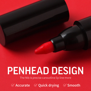 Crayon à lèvres liquide personnalisé, stylo à lèvres teinté, stylo à lèvres, mat longue durée, stylo marqueur - Product Image 3