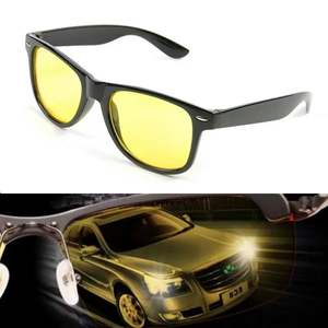 Lunettes de soleil carrées tendance pour femmes et hommes avec logo personnalisé, verres jaunes pour vision nocturne, lunettes de conduite de nuit pour hommes - Product Image 3