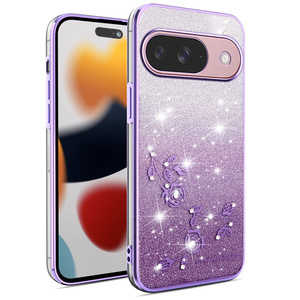 Ốp lưng điện thoại chống rơi hình hoa lấp lánh gồ ghề cho Samsung S26/S26 +/s26ultra/S25/s25ultra/s25edge - Product Image 5